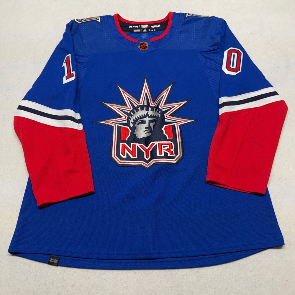 Adidas New York Rangers Panarin Reverse Retro 2.0 Liberty Jersey Blue Mens 56